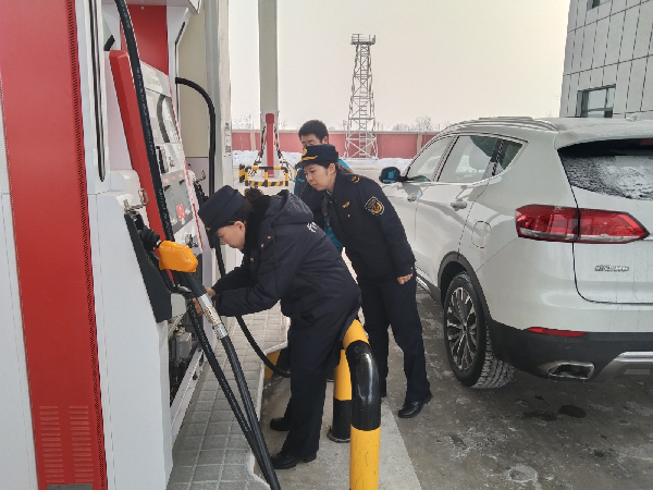 师市市场监管局开展春节前计量器具专项检查